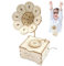 YNPQTDS Modèle de Gramophone en Bois,Puzzle de Gramophone en Bois,Puzzle modèle de Gramophone rétro | Gramophone de Puzzles en Bois 3D pour Adultes et, boîte à Musique rétro pour la décoration