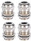 4 Pack Cable Glands, M22*1.5 Metal Waterproof Cable Glands Connector, Adjustable 10-14mm Cable Gland Joint for Junction Box Electrical Cabinet
