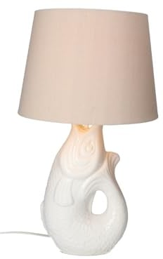 Giftcompany Monsieur Carafon Fisch Lampe S weiß 44cm