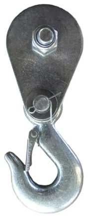 Industrielle Seilrolle Hochfesten Stahl Rad Hebe Seil Flaschenzug Mit Haken Elektrische Winde Haken 1000KG 800KG Last Lar für Heben(1000 Kg)