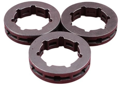 LAERNPU 3pcs/lot Sprocket Rim For Husqvarna 394 254 257 266 268 281 357 359 365 372 Chainsaw 3/8 Pitch 7 Teeth Standard Spline