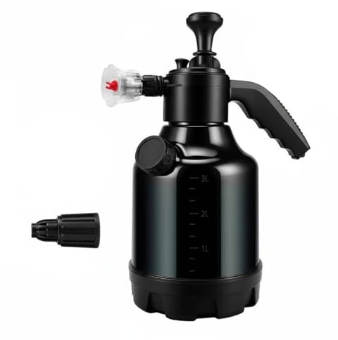 Spruzzatore Schiuma Multiuso, Design a Doppia Testina Sostituibile, Spruzzino Ad Alta Pressione Portatile Nebulizzatore Schiumogeno Manuale per Giardinieri, Pulizie Domestiche, Giardinaggio, Standard