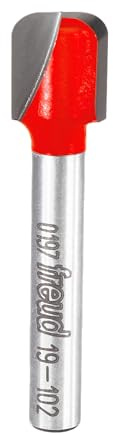 Freud 1/8 Radius Dish Carving Bit with 1/4 Shank (19-102)