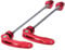 wilefive Bike Skewers Ultralight Quick Release Skewers for MTB Front & Rear, Red