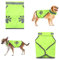 Doggie Style Store Sicherheitsweste für Hunde, Welpen, hohe Sichtbarkeit, fluoreszierend, 5 Größen, reflektierend, Größe XXL, Gelb
