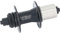 Tern Nabe Kinetix Pro QR H.R. 24L 135mm Einbaubreite 10f Kassette Disc +Flicken