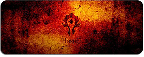 Junchen&Zhang World of Warcraft Gaming-Mauspad - Super groß (47,8 x 30 cm, Schwarz, Kunststoff oder Mikrofaser)