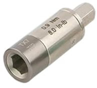 BERNSTEIN 4-982 Drehmoment-Begrenzer Adapter 0.9 Nm für 1/4 Zoll Bits | Prozesssicherheit & Auslösegenauigkeit | Präzisions-Drehmoment