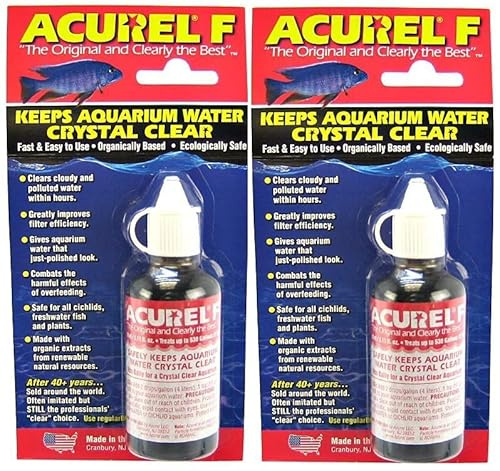 Acurel F Aquarium Clarifier (50ml, Pack of 2) 50 ml