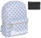 Bench Rucksack Damen klein small Daypack Handtasche Damenrucksack Freizeitrucksack Mädchen backpack 64158 +e (Monogram Grau Beige 2801)