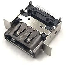 VKMKV 10pcs For Xbox Series SX HDMI-compatible Port Socket Interface for Microsoft XBOX Series X HDMI-compatible Port Connector
