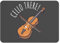 Tischsets, weiche Unterseite aus Kork, schwarze Tischsets – Cello There Cello Musik Musiker Instrument – Großes Format 39,5 x 28,5 cm, 4 Stück