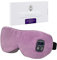 Aroma Season Heated Eye Mask, Warm Eye Compress, 4 Temperature Level Light-Blocking Cordless Heated Eye Mask, Gift for Men Women(Purple)