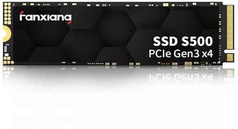 fanxiang M.2 SSD 1TB, fino a 2100 MB/S, SSD NVME PCIe Gen3x4 2280, SSD NVMe 1TB compatibile con Windows/MAC