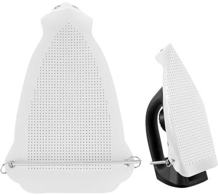 Eophmi Iron Shoe Cover, Iron Protector, Steam Ironing Accessories, Iron Cover for Steam Iron, Iron Sole Protector, Iron Shoe Heat Protector, Iron Protection for Garment Protection (0.8MM)