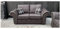 Modernes Oakland Ledersofa-Set, grau, 2-Sitzer und 3-Sitzer, Premium-Leder-Couch-Set