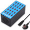 USB Charger Station, 100W/20A Desktop Charging Station, 20 Ports Multi-Function Charger, USB Charging Hub, Suitable for Samsung/iPhone/iPad/Google Pixel/Tables and Other Electronics