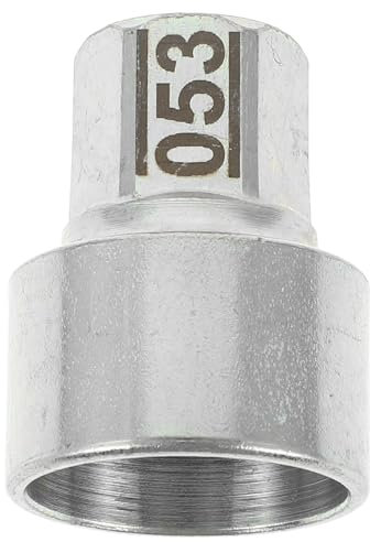 GRIRIW Car Wheel Lock Lug Nut Socket Key Compact Lightweight Tool for Easy Removal of Tyre Accessories and Hub Nuts for DIY and Mechanics
