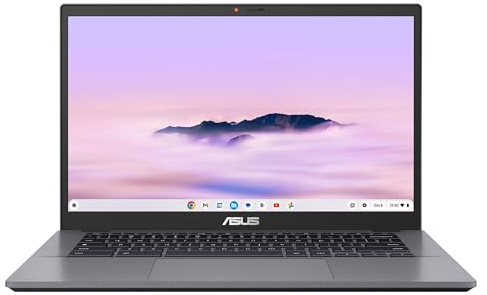 ASUS Chromebook Plus Enterprise CB3402 Laptop, 14 FHD Display, Intel Core i3-1215U, 8GB RAM, 128GB Storage, Backlit Keyboard, WiFi, ChromeOS, Grey - CB3402CBA-PQ0305