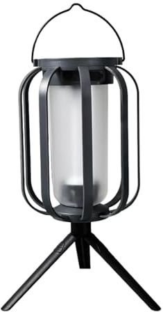 Fzaqwen Gartenlampe, Solarlaterne, Kerzenleuchte, Lampe mit Stativ