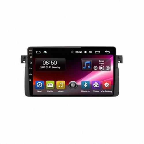 Car Display Screen for BMW 3-Series 3 Series E46 1998-2006 Android 15 9 Inches Car Radio Touch Screen Steering Wheel Controls For, 8 Core 2G+64G