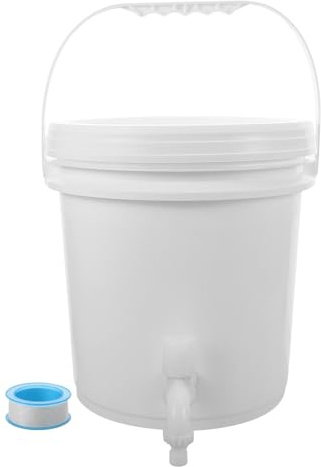 BELLIFFY Contenitore e Design Raffinato in Plastico Acqua Condizionatore da 10l con Rubinetto, Serbatoio per Stoccaggio Acqua Multifunzionale Campeggio