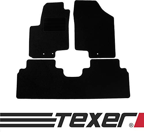 TEXER Textil Fußmatten Passend für Kia Venga YN Bj. 2009- Basic