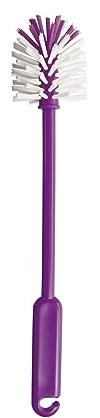 haug bürsten - Gläserbürste - Material: Nylon - Farbe: Lila - Größe: 320 x 60 x 60 mm - Made in Germany