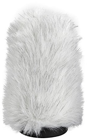 Boya BY-P140 Furry Outdoor Interview Windschutz Muff für Shotgun Kapitor Mikrofon (Innendurchmesser 5,6 Zoll)