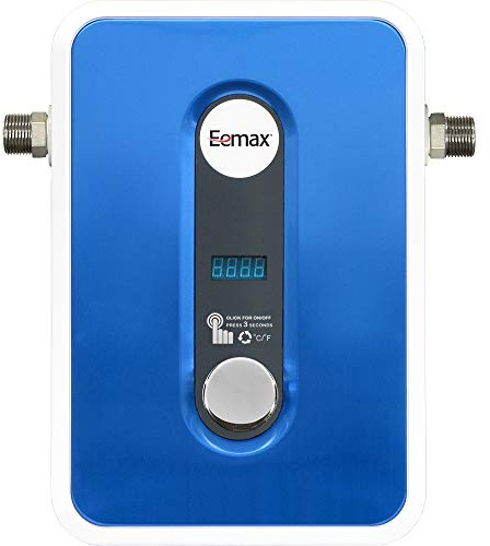 Eemax EEM24013 Electric Tankless Water Heater, Blue