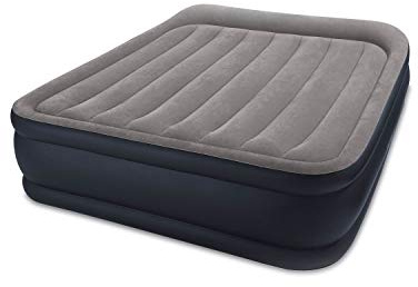 Intex Dura-Beam Standard Series Deluxe Pillow Rest Raised Airbed, 16.5/Queen