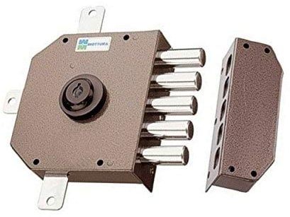 Art. 30640VD6JE SERRATURA A POMPA Applicare Quintuplice Apertura interna con chiave