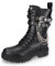 Dockers by Gerli Damen Combat Boots, Frauen Stiefeletten,Booties,halbstiefel,Kurzstiefel,uebergangsschuhe,schwarz,38 EU