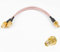 Vecys SMA Splitter Cable - Female to Dual Female Connector Coaxial 3 Way V-Type RG316 6/15CM for 2G 3G 4G LTE Antenna Router Gateway Modem MiFi Mobile Hotspot