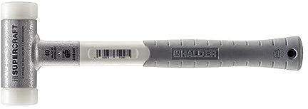 Supercraft Schonhammer, mit ergonomisch geformtem, rutsch- und bruchsicherem 3-Komponentenstiel | D=40 mm | 3399.040