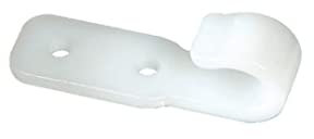 TENDAGGIMANIA Accessori Camion Ganci Furgone - 1 Gancio Zig Zag in PVC per Telo PVC Tenditelo - Ganci per Teli e Teloni Camper, Camion, Furgone