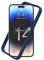 RHINOSHIELD Bumper Case Compatible with [iPhone 14 Pro Max] | CrashGuard NX - Shock Absorbent Slim Design Protective Cover 3.5M / 11ft Drop Protection - Navy Blue