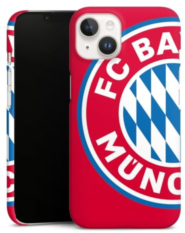 Premium Case kompatibel mit Apple iPhone 14 Smartphone Handyhülle Schutzhülle matt FC Bayern München Offizielles Lizenzprodukt FCB
