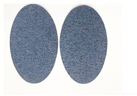 4 rodilleras tejanas termoadhesivas de planchar. Coderas para ropa y reparación de pantalones, camisas jerseys, etc. 16 x 10 cm. Elige color (91)