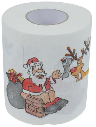 SOLUSTRE Papier Imprimé Motifs Renne Essuie-tout Décoratif Pour Cuisine Salle De Bain