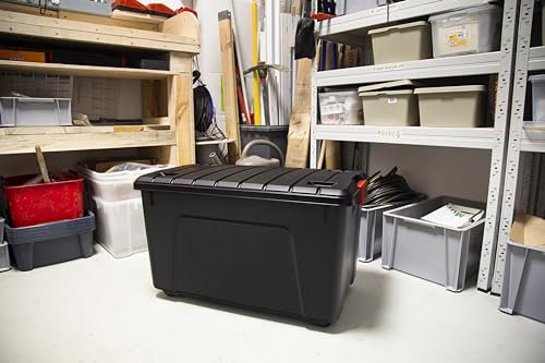 Solent Plastics Power Box 110 Litre Storage Trunk with Wheels