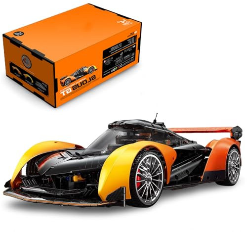 Technik Sports Car Bausteine Set, for MCL Solus GT Technik Rennwagen Klemmbausteine, 2135 Teile Erwachsene Auto Bausteine Spielzeug Home Decors, Kompatibel mit L***
