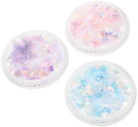 OSOLADY Boy Girl's Face Jewel Stickers Butterfly Makeup Nail Art Accessories for Festivals Stage Shows Parties Safe Non-irritating Materials Ice