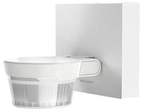 Busch-Wächter® Pro Set: Busch-Jaeger 6851/22-134 220° BT Bewegungsmelder mit Steuerung via Bluetooth App Flexible Montage + 6851/DR-134 Designrahmen Weiß