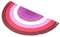 UPKOCH 1 Stück Regenbogenflagge Hängende Flagge feier flagge Lesbe Homosexuelles Banner Homosexuelle Flagge dekorative hängende Flagge -Banner Polyestertuch Rosy