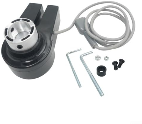 Externer Nadelpositionierer für Nähmaschinen, Synchronisator, Metall, bürstenloser Motorstoppnadel, Positionskontrollgerät mit Installationswerkzeugen, geeignet für professionelle Schneiderstudios