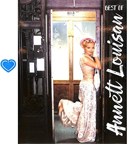 Annett Louisan Best Of - Mischung aus Pop und Chanson, die mal mit leichtfüßigem Wortwitz und mal mit nachdenklichen Texten daherkommt - Songbook mit bunter herzförmiger Notenklammer