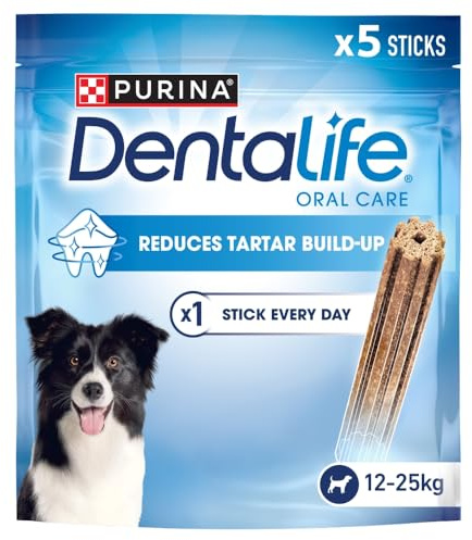 Purina Dentalife Medium Dogs, Treats for Dental Care, 5 Sticks