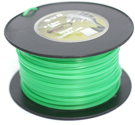 100m Mähfaden Trimmerfaden Ersatzfaden für STIHL Motorsense Freischneider, verschiedene Formen - 4-Kant, 6-Kant, Sternform, Twist (100m / 4-Kant / 2,8mm)