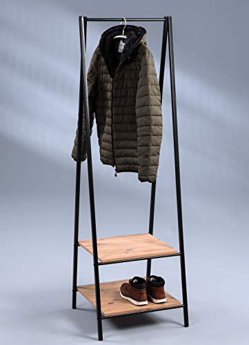 M2 Kollektion Max Kleiderständer/Garderobe, Metall, 55x175x55cm